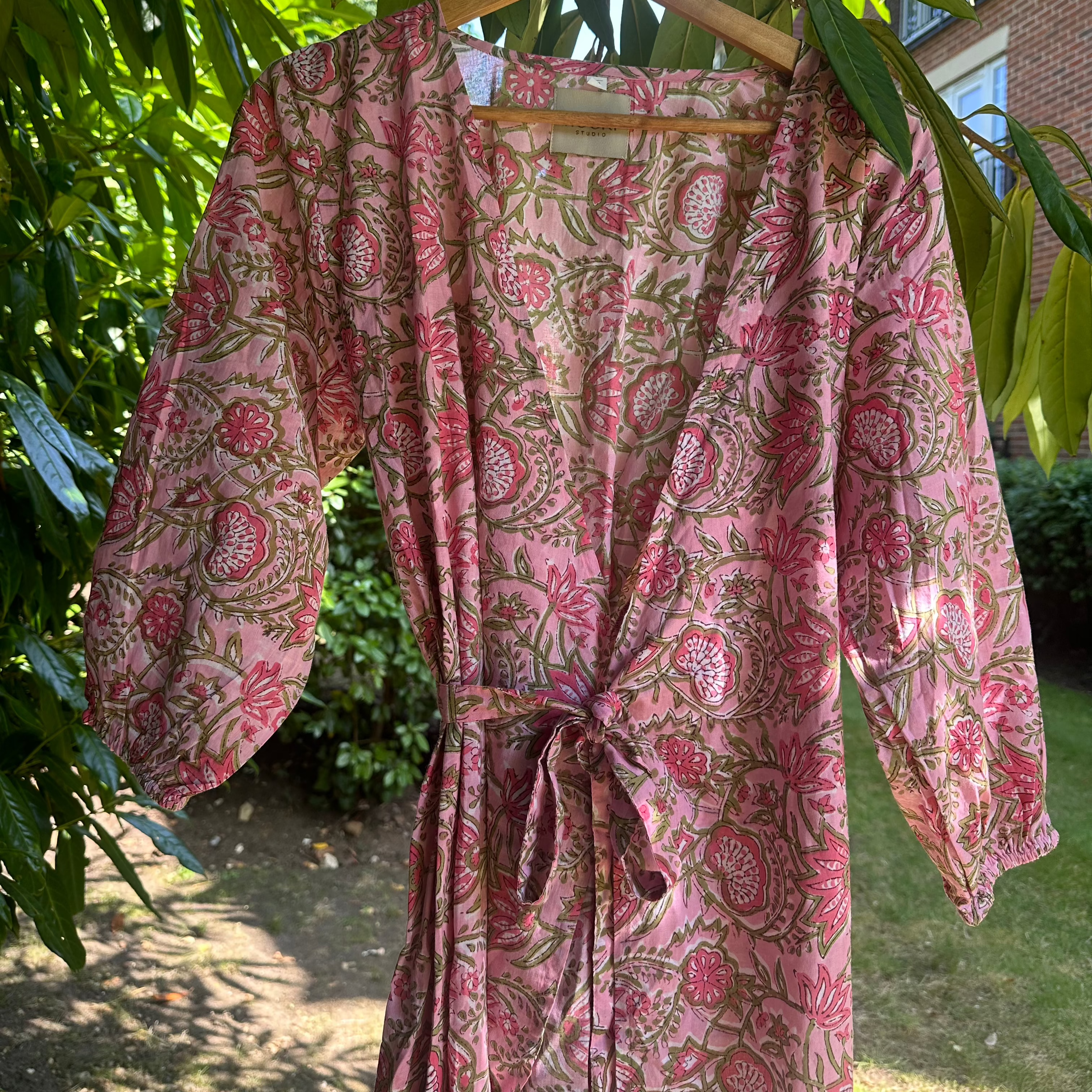 Strawberry Shortcake Wrap Dress