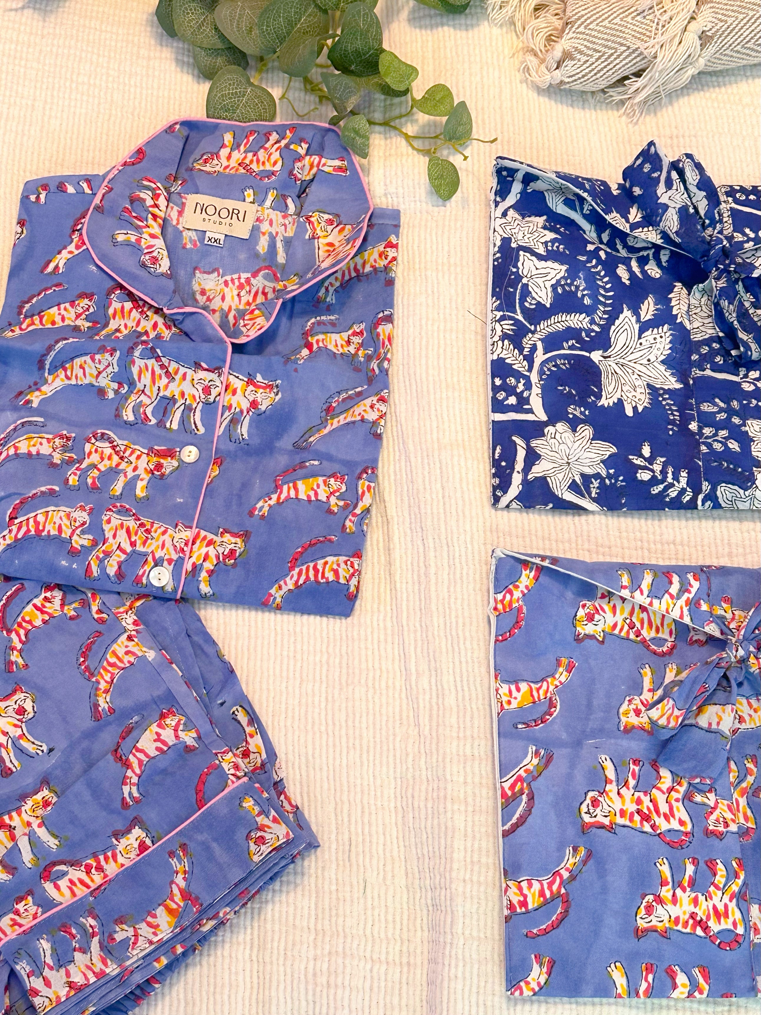 Tiger Trail Full Length Pyjama Set